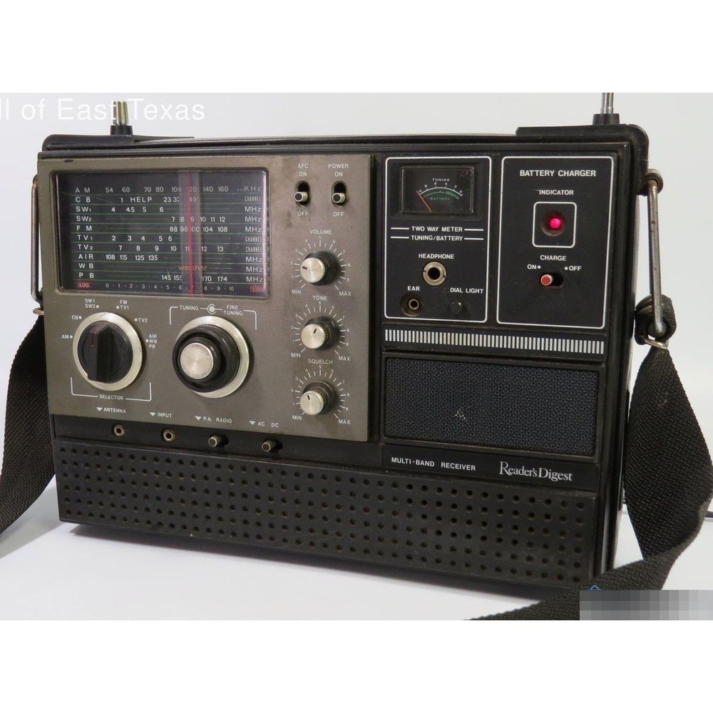 VTG Reader's Digest Multi-Band Radio Receiver RDA-127 WORKS Retro 1970s
